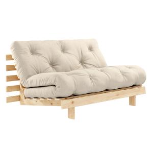 Karup Design - Roots Canapé-lit, 140 x 200 cm, pin naturel…