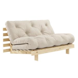 Karup Design - Roots Canapé-lit, 140 x 200 cm, pin naturel…