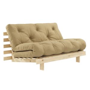 Karup Design - Roots Canapé-lit, 140 x 200 cm, pin naturel…