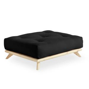 Karup Design - Senza Ottoman, pin naturel / gris foncé