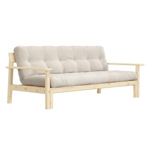 Karup Design - Unwind Canapé-lit, pin naturel / velours côt…