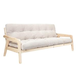 Karup Design - Grab Canapé, pin naturel / velours côtelé Iv…