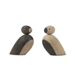 Kay Bojesen - Couple de moineaux (lot de 2)
