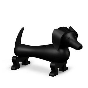 Kay Bojesen - Chien en bois, moyen, chêne teinté foncé
