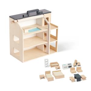 Kids Concept - Aiden Maison de poupées portable avec access…