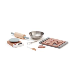 Kids Concept - Bistro Kit pâtisserie, coloré (set de 11)