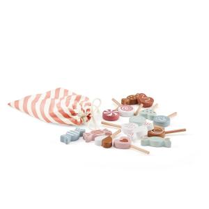 Kids Concept - Bistro Bonbons en sachet, multicolore (set d…