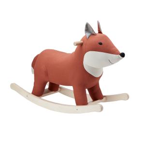 Kids Concept - Edvin Animal à bascule, renard, rouge
