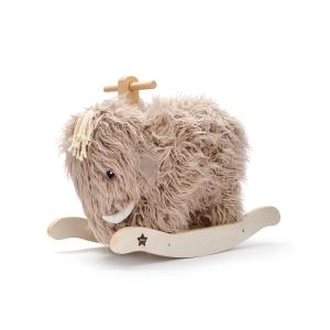 Kids Concept - Animal à bascule Mammouth, gris