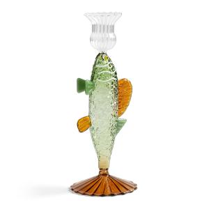 & klevering - Fish bougeoir, vert