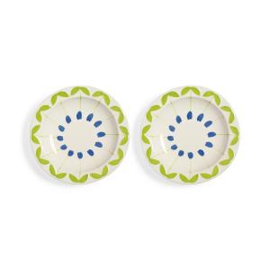 & klevering - Folk Bol Ø 22,5 cm, bleu (set de 2)