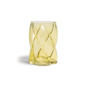 & klevering - Marshmallow Vase 19,5 x Ø 13,4 cm, jaune