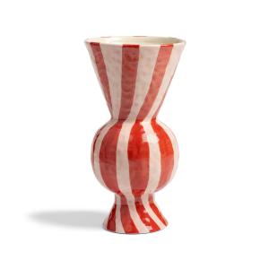 & klevering - Rhombic vase, rouge