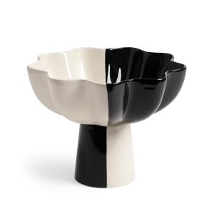 & klevering - Sun Coupe Ø 24,5 cm, noir / blanc