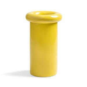 & klevering - Turban Vase 27 x Ø 16 cm, jaune