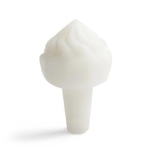 & klevering - Whip Bouchon de bouteille, blanc