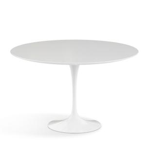 Knoll - Saarinen Tulip Table bistrot Ø 120 cm, blanche