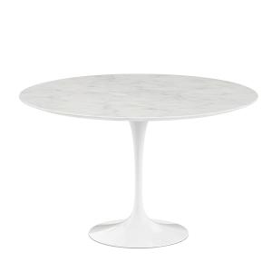 Knoll - Table bistrot Saarinen Tulipe Ø 120 cm, blanc / Sta…