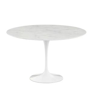 Knoll - Saarinen Tulip Table de bistrot Ø 120 cm, blanc / M…