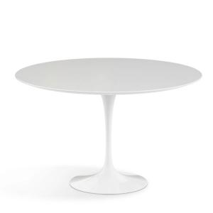 Knoll - Saarinen Tulip Table de bistrot Ø 120 cm, blanche