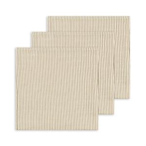 Konges Sløjd - Mouchoirs en mousseline, tea stripe (set de…