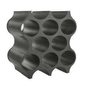 Koziol - Porte-bouteilles Set-Up, gris foncé