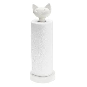 Koziol - Miaou Porte-rouleau de cuisine, cotton white