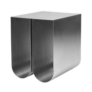 Kristina dam studio - Table d'appoint curved, acier inoxyda…