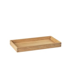 Kristina Dam Studio - Japanese Tray L, chêne huilé (foncé)…