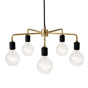 Audo - Leonard Chandelier à bras, laiton