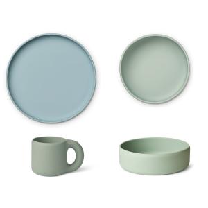 LIEWOOD - Andie Set de vaisselle, green multi mix (set de 3)