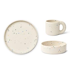 LIEWOOD - Andie Set de vaisselle, splash dots / sea shell (…