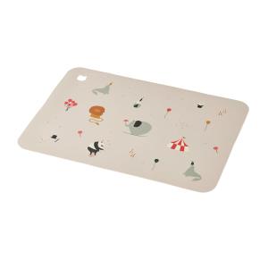 LIEWOOD - Jude set de table pour enfants Circus, sandy