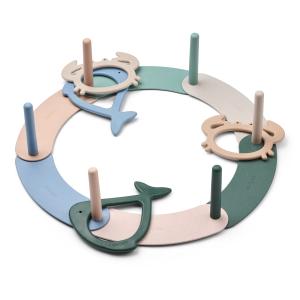 LIEWOOD - Noova Jeu de lancer d'anneaux, peppermint multi m…