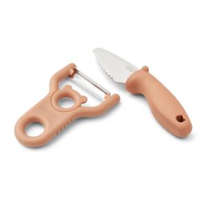 LIEWOOD - Pertense éplucheur et couteau, tuscany rose (2 pc…