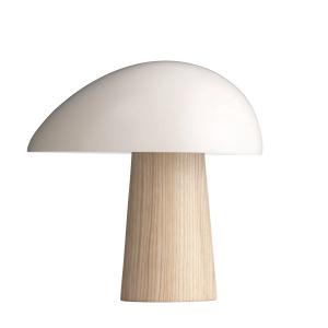Fritz Hansen - Night Owl Lampe de table, frêne / smokey whi…