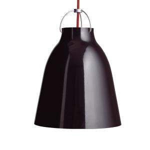 Fritz Hansen - Caravaggio P3 Lampe à suspension, noir brill…