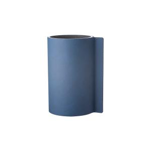 LindDNA - Block Vase S, Ø 7,5 x 15 cm, Nupo midnight blue /…