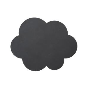 Lind DNA - Set de table pour enfants Nuage, anthracite nupo