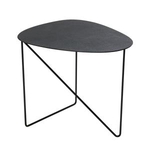 Lind DNA - Curve table d'appoint l, hippo anthracite noir /…