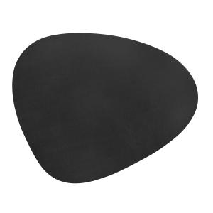 Linddna - tapis de sol curve xxxl, 92 x 108 cm, noir taureau