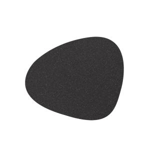 LindDNA - Glasuntersetzer Curve , Core chiné anthracite