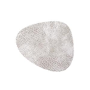 Lind DNA - Glasuntersetzer Curve , Hippo blanc-gris