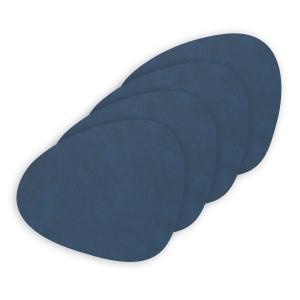 Lind DNA - Glasuntersetzer Curve , Nupo midnight blue (set…