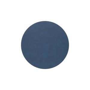 LindDNA - Dessous de verre rond Ø 10 cm, Nupo midnight blue