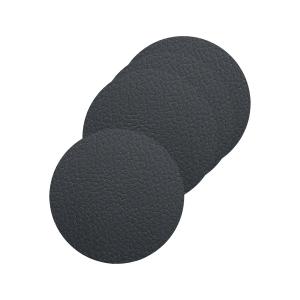 Lind DNA - Dessous de verre rond Ø 10 cm, Bull noir (set de…