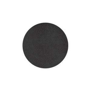 Lind DNA - Dessous de verre rond Ø 10 cm, Hippo noir - Anth…
