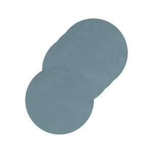 LindDNA - Dessous de verre rond Ø 10 cm, Nupo bleu clair (s…
