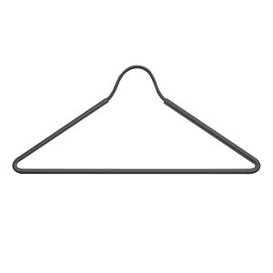 Lind DNA - Cintre Hanger, acier inoxydable noir / cuir noir