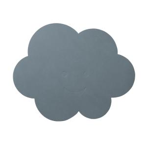 Lind DNA - Set de table enfant nuage, Nupo bleu clair